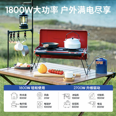 铂陆帝移动电源怎么样（铂陆帝AC1800W磷酸铁锂电源备用储能电池质量烂不烂）