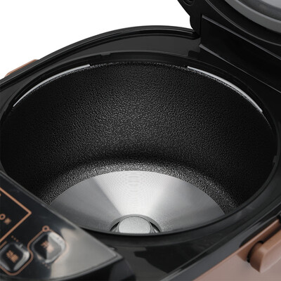 THERMOS魔师 电饭煲(智能微电脑电饭锅）棕色600W EHA-4138E-B