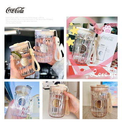 格沵（germ）可口可乐联名款徽章系列水杯 500ml GE-CK24SS-S60系列/GE-CK24SS-S60-1/GE-CK24SS-S60-2/GE-CK24SS-S60-3
