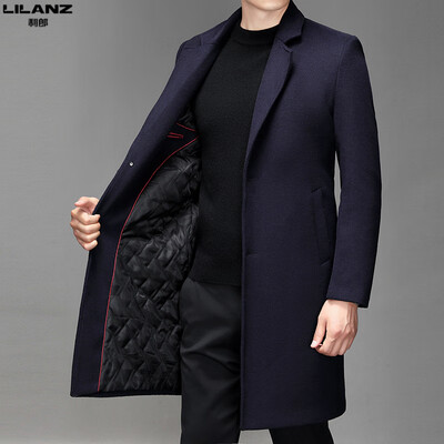 利郎羊毛大衣怎么样（利郎 MS2003 男士毛呢大衣 藏青色中长款外套男士风衣测评看真相）