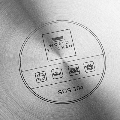 康宁 厨乐系列30cm中式炒锅 WK-CG42LB/KZ