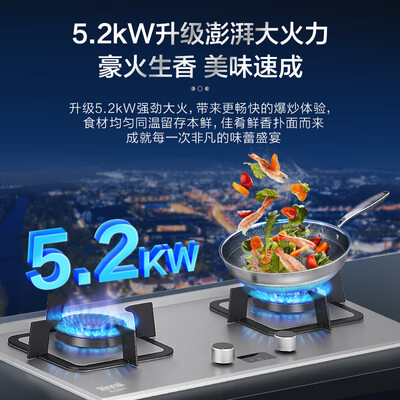 林内 2E08MTX 燃气灶 5.2KW双眼猛火猛火灶评测说真相(林内燃烧灶怎么样)-图片4
