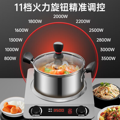 三角电磁炉质量怎么样（三角牌 3500W凹面电磁炉一体机商用电磁灶靠谱吗,揭秘内幕）