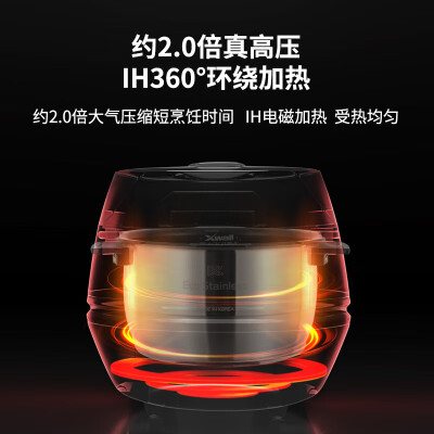 福库 DHP0650FW 电饭煲 3L IH智能高压测评看真相（福库 DHP0650FW 电饭煲 3L IH智能高压评测说真相）-图片6