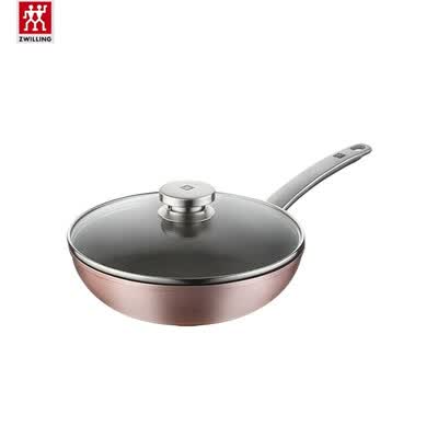 双立人ZWILLING 家用不粘煎盘 Enjoy 24cm ZW-EY102粉色/66788-240-982