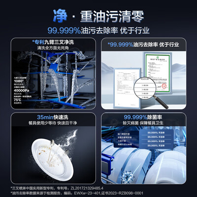 老板 F80D洗碗机质量怎么样，过来说七点优势！