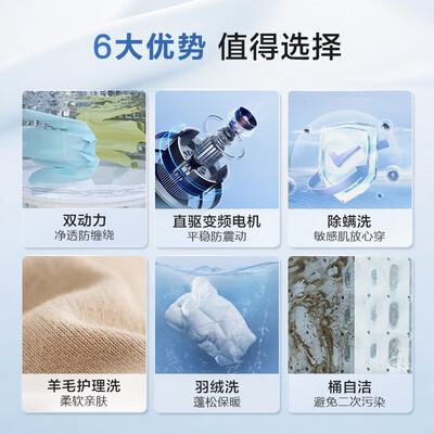 震撼测评！海尔ES100B26Mate6波轮洗衣机怎么样，笔者体验吐槽一波！