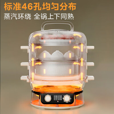 美的电蒸锅ZGC3052多功能家用大容量煮蛋器评测说真相（美的煮蛋器怎么用图解）