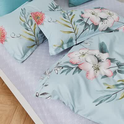 路易卡罗（Louis Kellog）艾草滋养健康四件套 陌上花开 LK-6335