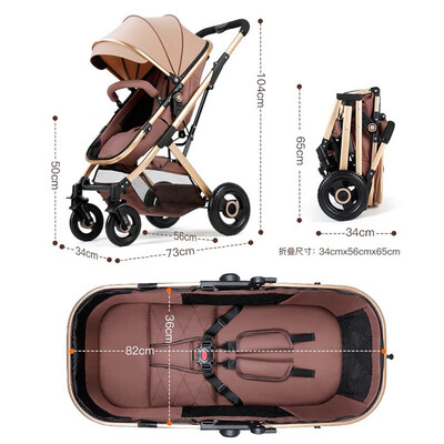 ANGI BABY 轻奢香槟金婴儿推车好不好（angibaby婴儿推车质量怎么样）