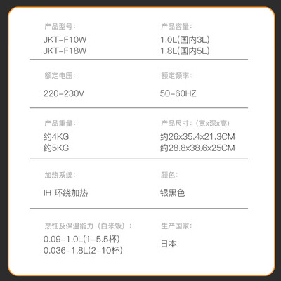 虎牌 JKT-F10W 3L IH电饭煲 银黑色是否值得入手（虎牌电饭煲怎么样）-图片2