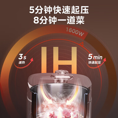 美的电压力锅做饭和普通电饭煲一样吗(美的电压力锅5L型号MY-S5879K电饭煲评测说真相)-图片5