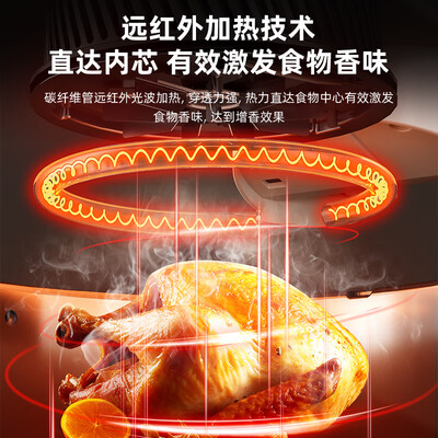奥克斯AUX空气炸锅8L触屏智能体验效果好吗（奥克斯空气炸锅质量怎么样）-图片4