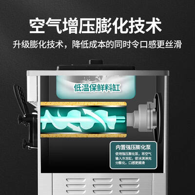 IOSN冰淇淋机商用小型台式标准款B好不好（冰淇淋机怎么用 操作步骤）-图片1