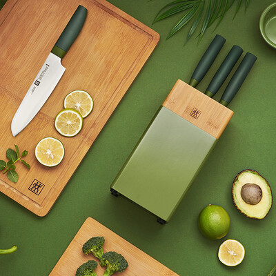 双立人ZWILLING NOW S系列刀具5件套（青柠）54370-000-722/1016308