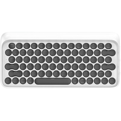 洛斐（LOFREE）   洛斐蓝牙机械键盘 DOT圆点苹果Mac电脑办公笔记本iPad手机无线青轴键盘 -白色