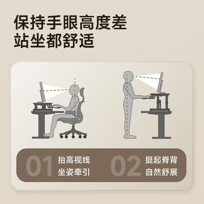 站立电脑升降桌哪个好（Brateck D430 站立升降台 白色升降电脑桌到底如何,值得入手吗）