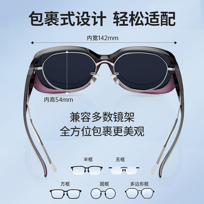 one&one 偏光近视夹片墨镜近视墨镜到底如何,值得入手吗（one怎么读）