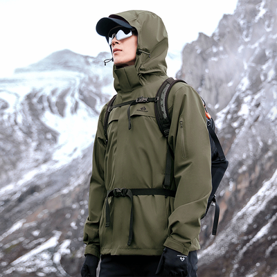 拓路者 朱雀冲锋衣 男户外夹克 黑色 XL怎么样(拓路者衣服质量怎么样)