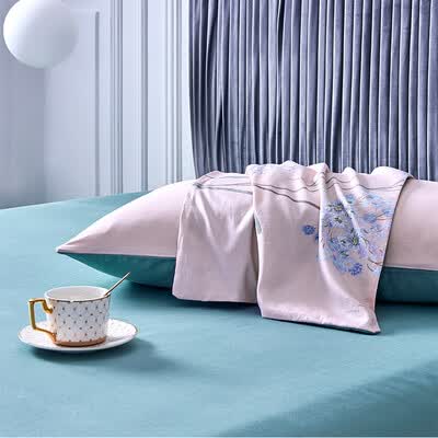 路易卡罗 长绒棉印花四件套 风花雪月 LK6328