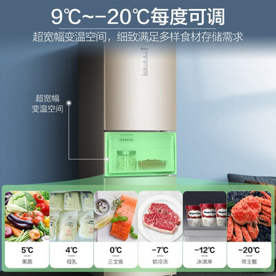 海尔电冰箱 BCD-223WDPT 223升多门到底如何,值得入手吗（海尔冰箱怎么调温度）-图片3