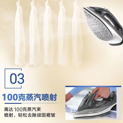 飞利浦（PHILIPS）蒸汽电熨斗 GC1758/88 0.22L
