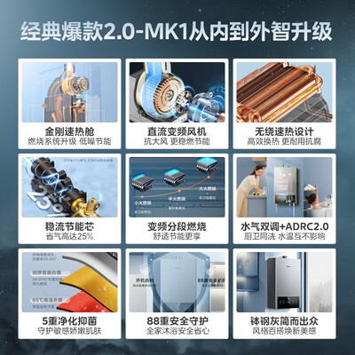 美的燃气热水器jsq22和jsq25的区别（美的JSQ25-MK1燃气热水器测评看真相）-图片3