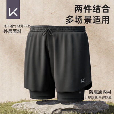 keep泳衣怎么样（Keep泳裤男防尴尬双层宽松速干沙滩裤泳衣怎么样）-图片1