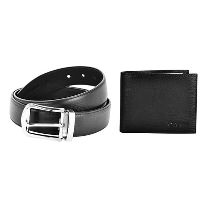 Diplomat 外交官 皮具套装 DS-1268T2   黑色