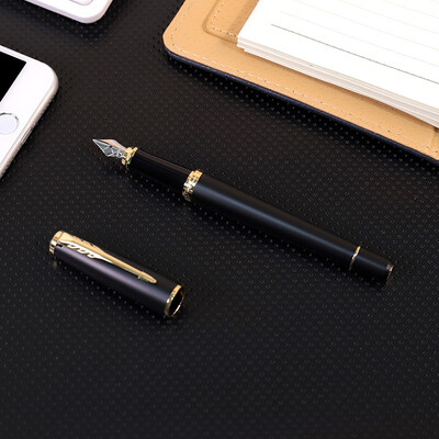 派克 2015都市磨砂黑杆金夹墨水笔