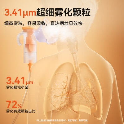 家瑞康 JLN-2317AS 雾化器 家用压缩式雾化仪评测说真相(家瑞康雾化仪怎么样)-图片1