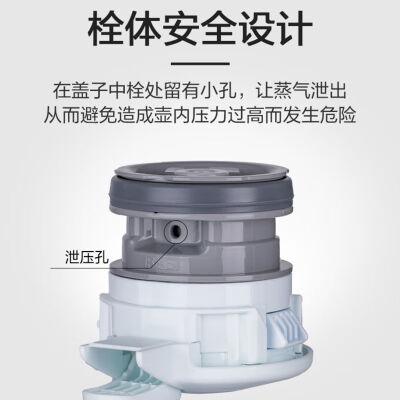 象印（ZO JIRUSHI）不锈钢手提式保温瓶  SH-HA19C（1.9升）不锈钢色