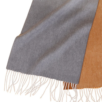 艾丝雅兰 A-D3028 阿尔巴斯绚彩羊毛围巾 35x195cm