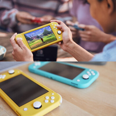 任天堂（Nintendo） Switch NS掌上游戏机 OLED主机续航加强版 Switch Lite 鹅黄色