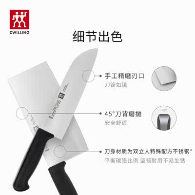 德国双立人Enjoy刀具套装多用刀中片刀2件套  38850-000-722