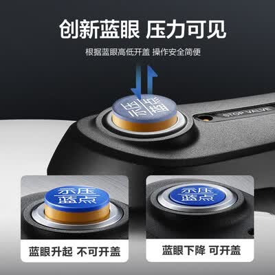 苏泊尔SUPOR 蓝眼不锈钢压力锅 YW22S1 22cm