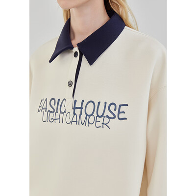 BASIC HOUSE 百家好米白色卫衣 M质量烂不烂（BASIC HOUSE 百家好米白色卫衣 M到底如何,值得入手吗）-图片2