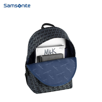 Samsonite新秀丽双肩复古印花 轻便时尚电脑包 NU4*29008