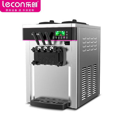 乐创 Lecon 冰淇淋机 商用全自动雪糕机好不好(乐创冰淇淋机怎么使用)-图片1