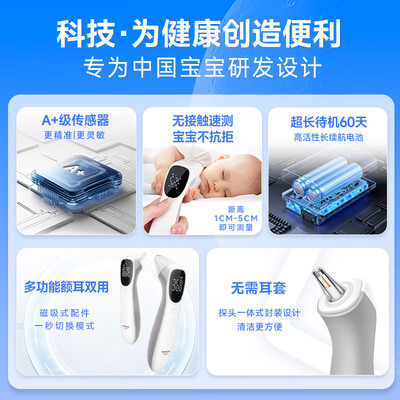 赛维康 AET-R1A4额耳温枪质量烂不烂（赛维康耳温枪怎么使用和设置）-图片4