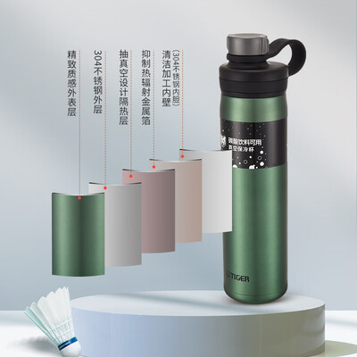 虎牌（TIGER）不锈钢真空保冷杯 MTA-T080 800ml