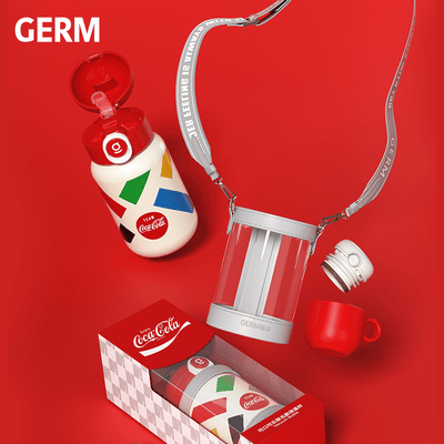 格沵（GERM）可口可乐联名款保温杯490mL GPA-2129VP-CCDY(黄) 