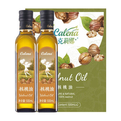 克莉娜 核桃油 500ML*2礼盒