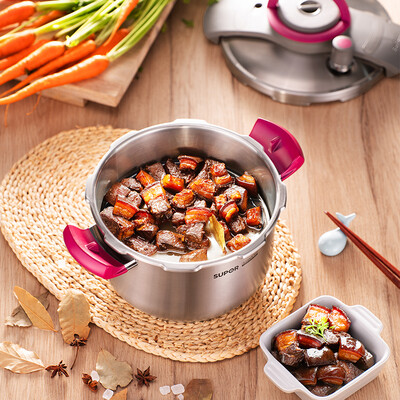苏泊尔（SUPOR）巧易开悦提压力快锅 YW223BA1 22cm 5.7L
