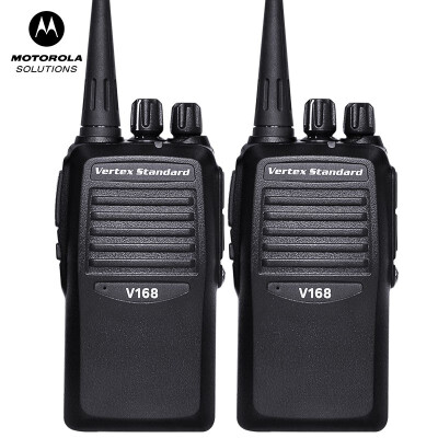 摩托罗拉（Motorola）V168 对讲机【两只装】大功率商业民用手持电台