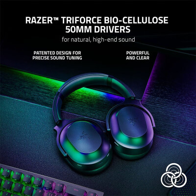 雷蛇（RAZER） Barracuda Pro 梭鱼专业版无线蓝牙电竞游戏耳机耳麦 40H续航 新款