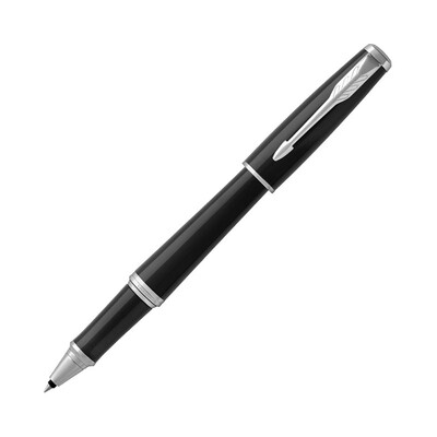 派克（PARKER）2015都市纯黑丽雅白夹宝珠笔