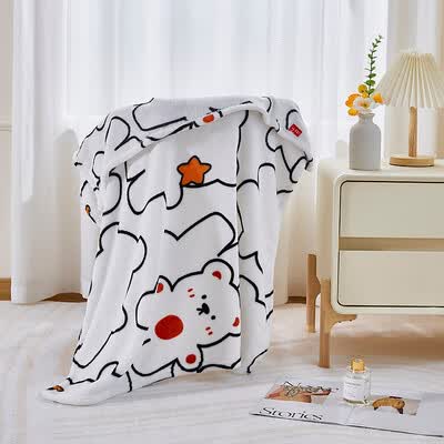 红蜻蜓 随身毯-抱抱熊 HQT-3002 100×140cm