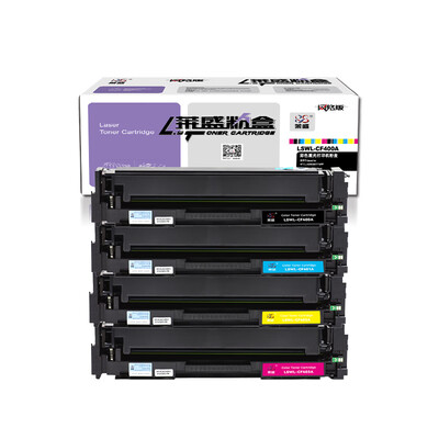 莱盛CF400A/201A四色硒鼓套装 适用于惠普HP m277dw M252 252N 252DN 252DW M277n