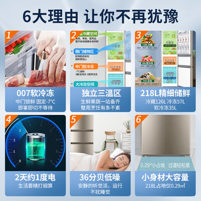 海尔218升三门电冰箱到底如何,值得入手吗（海尔冰箱怎么调温度）-图片6